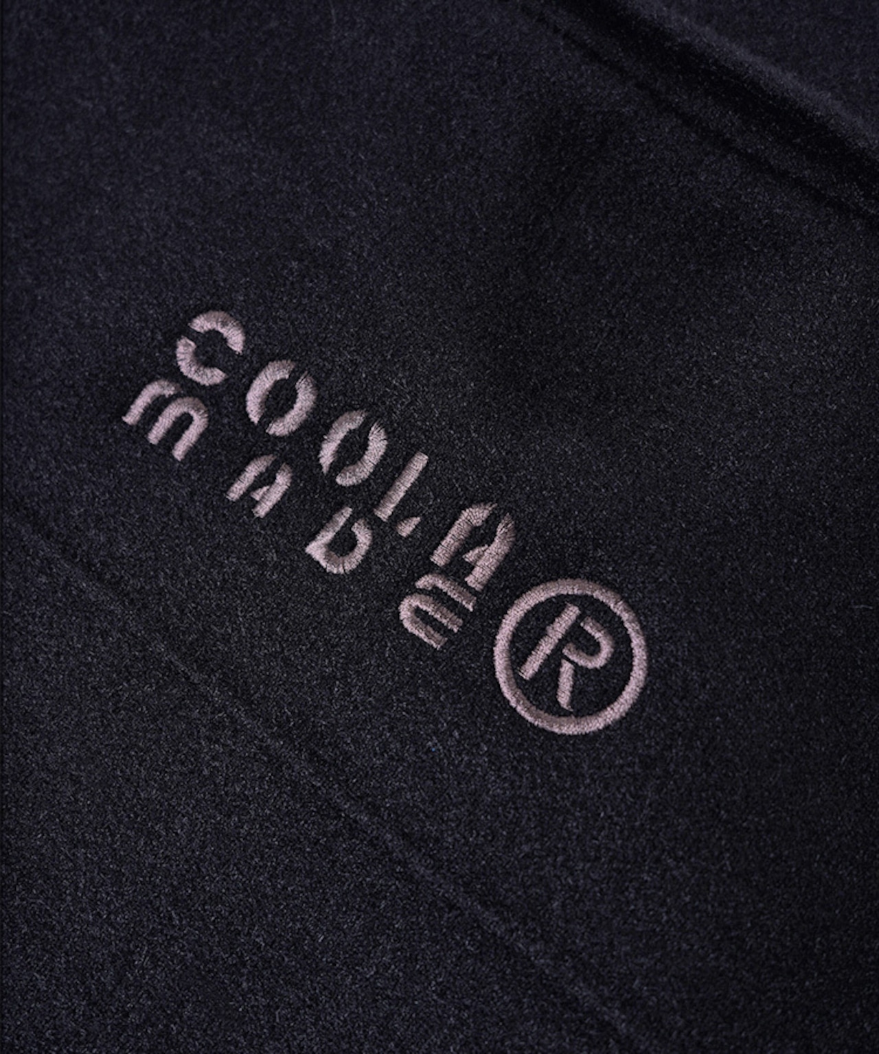 【直営限定ITEM】COOLA エンブロイダリージップニットブルゾン (BLACK) CQ-47129H