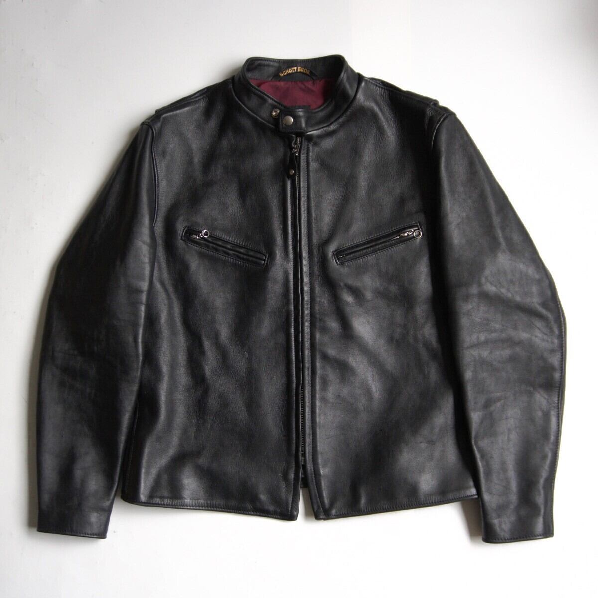 Vintage 70's【The Leather Shop Sears】Leather Flight Jacket | Pay ID