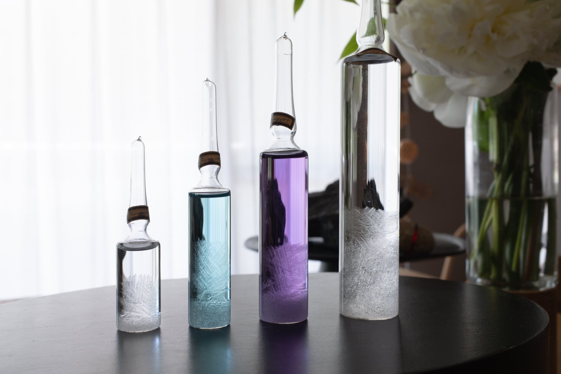 雨の標本- M - ストームグラス | ATELIER de MIOMORI｜アトリエ・ド