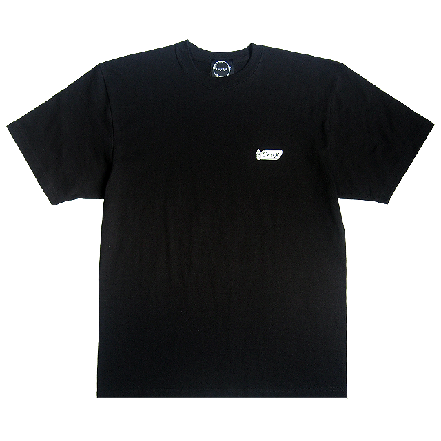 【Crux.exe × 柊みゅう】SMOKE LOGO TEE - BLACK