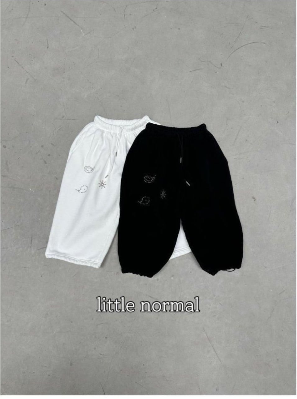 ※11/23まで5%OFF予約【little normal】studs pants /S-JS