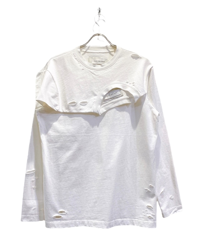 FENG CHEN WANG / LONG SLEEVED 2 IN 1 T-SHIRT