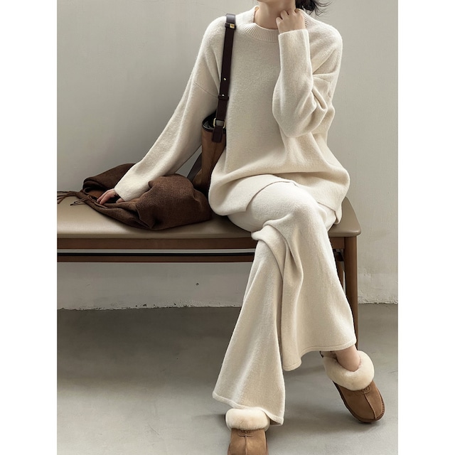relaxed knit set up N30443