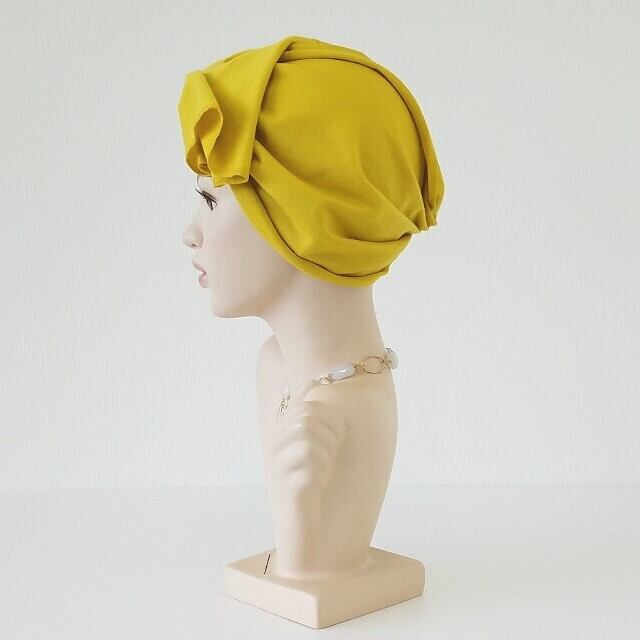 【未使用品】CA4LA ヘアターバン イエロー 2WAYおしゃれなケアターバン 色番04 イエロー | FOR AC