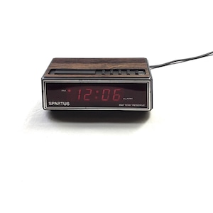 1980s 【Spartus】 Digital Alarm Clock / 80年代 スパータス デジタルアラーム時計