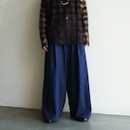 Villd Tuck wide denim pants