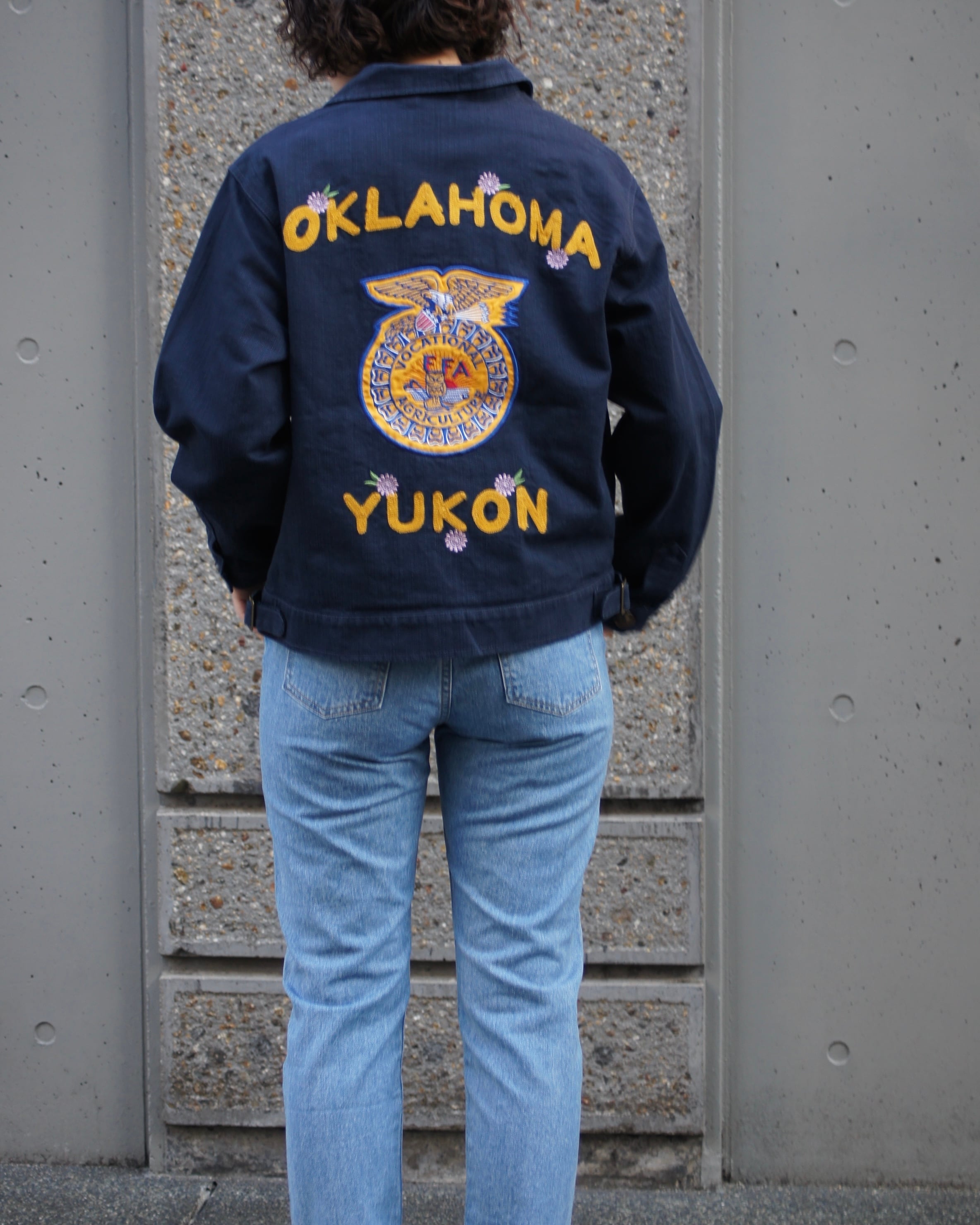 HOUSTON】FFA JACKET / NAVY | ROGER'S North land
