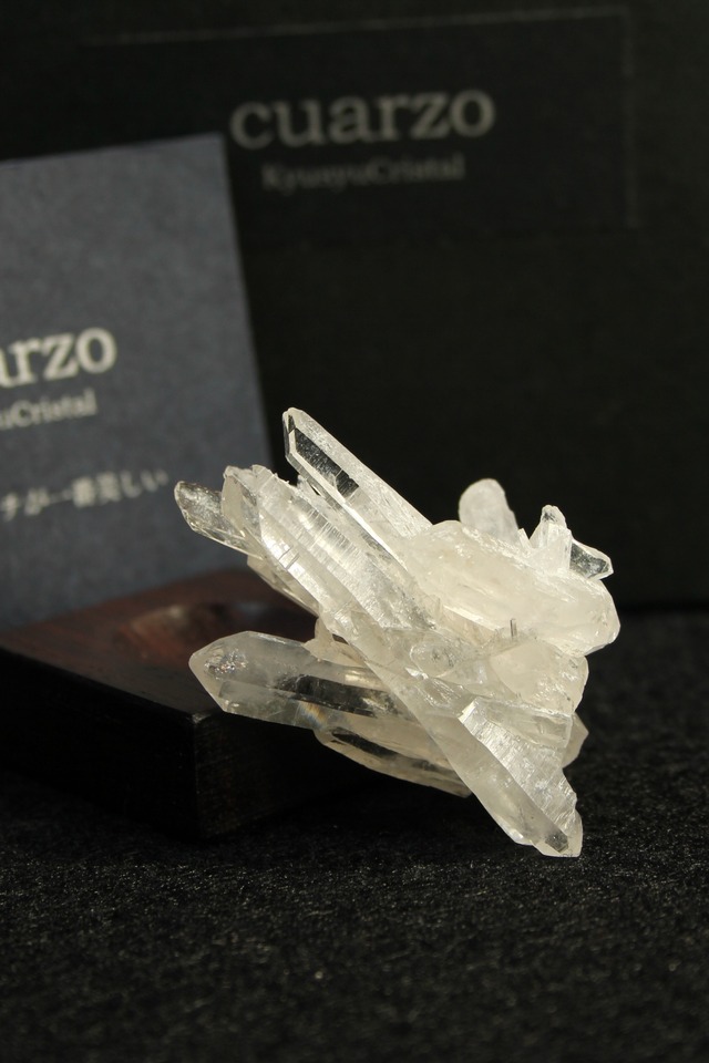 宮崎クリスタルnishimera ローズウッドベース小【ni0102】