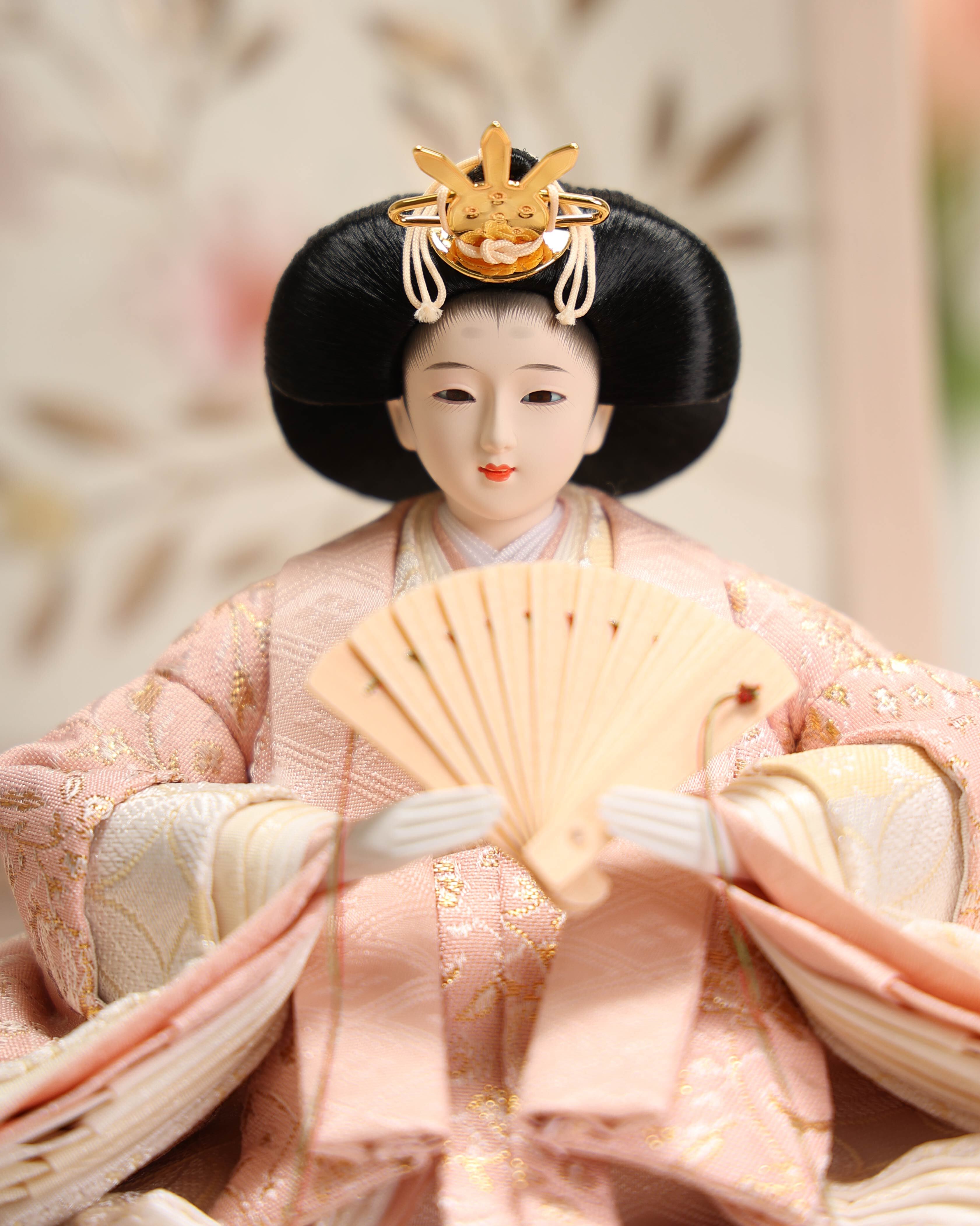【新品・未使用】 陶磁器　人形　のどか 雛人形｜のどか - nodoka -｜収納飾り｜ | 【公式】人形のはなふさ