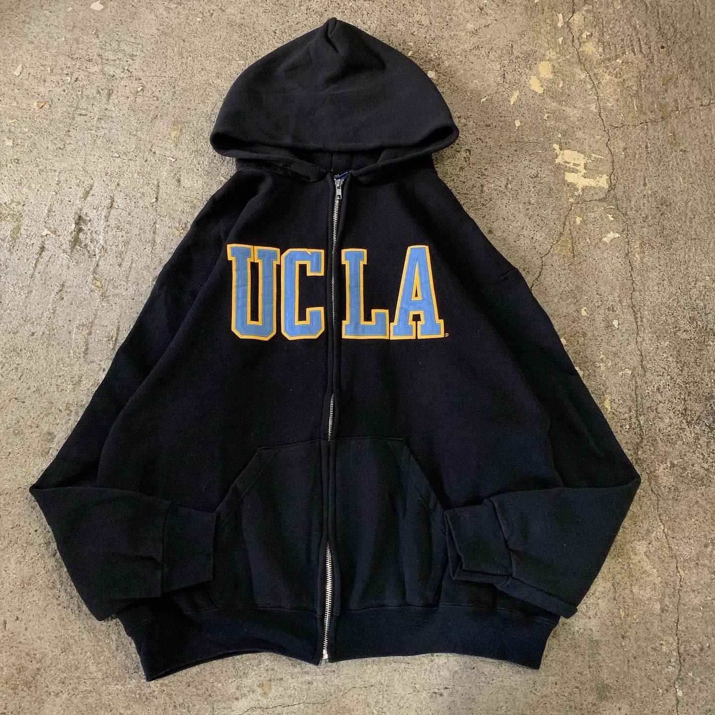 80s UCLA ジップパーカー カレッジ - パーカー