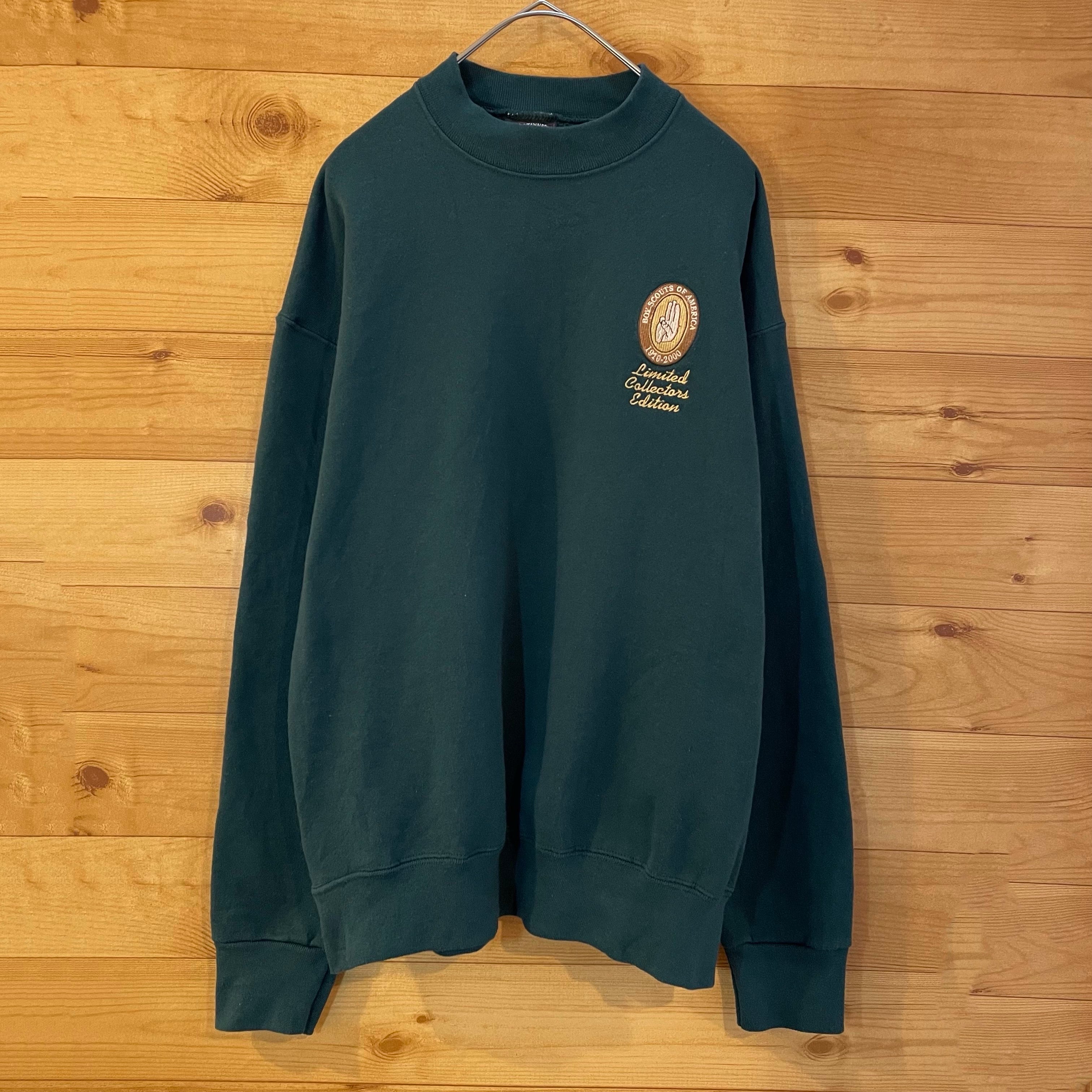 PLATINUM】90s USA製 ボーイスカウト 刺繍ロゴ ワンポイント