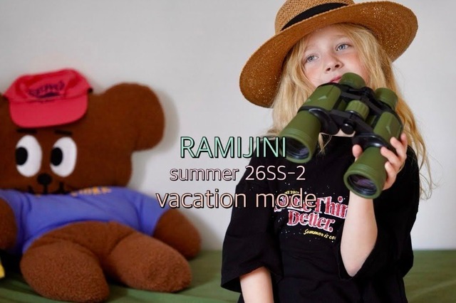 《即納》サムシングT　black　L(110-120) XL(120-130)【ramijini】※送料無料