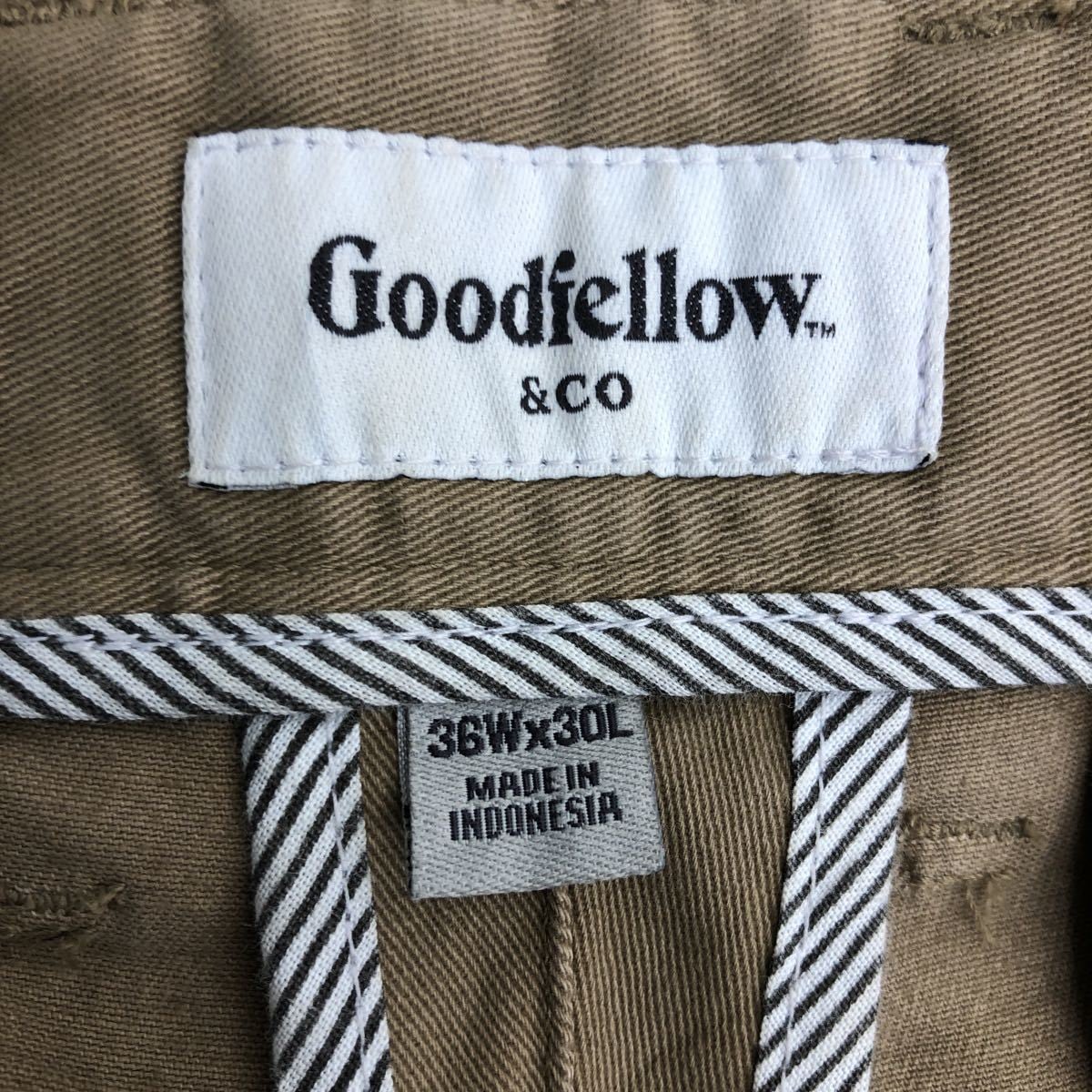 Goodfellow&co チノパンツ W36 ベージュ 古着卸 アメリカ仕入 2206-114