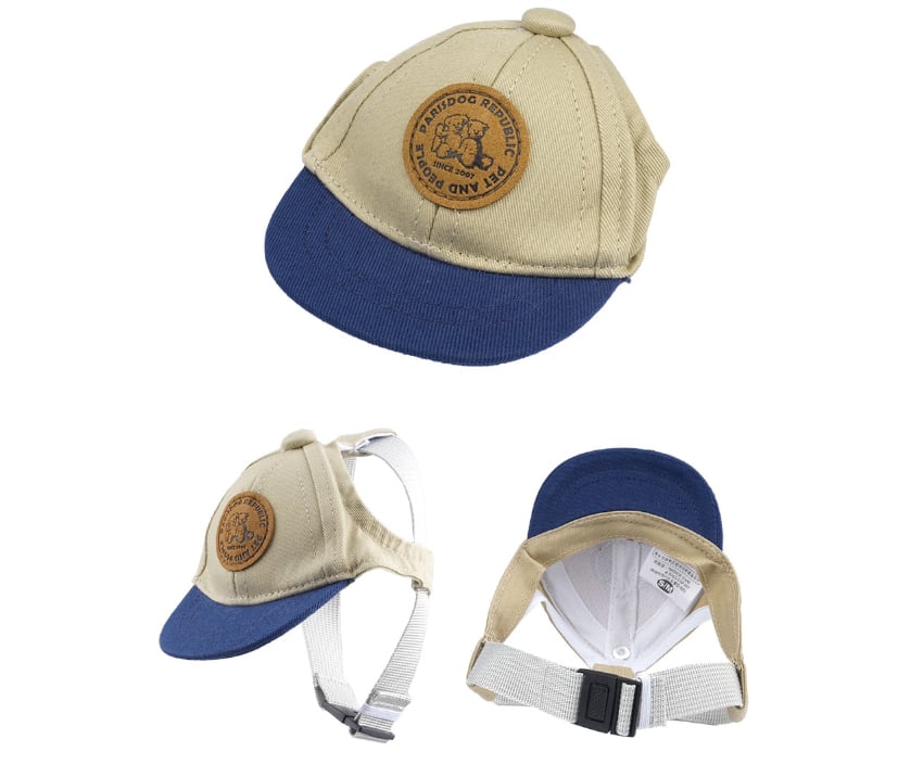 trench cape ball cap set / 犬用 帽子 ケープ バンダナ スカーフ