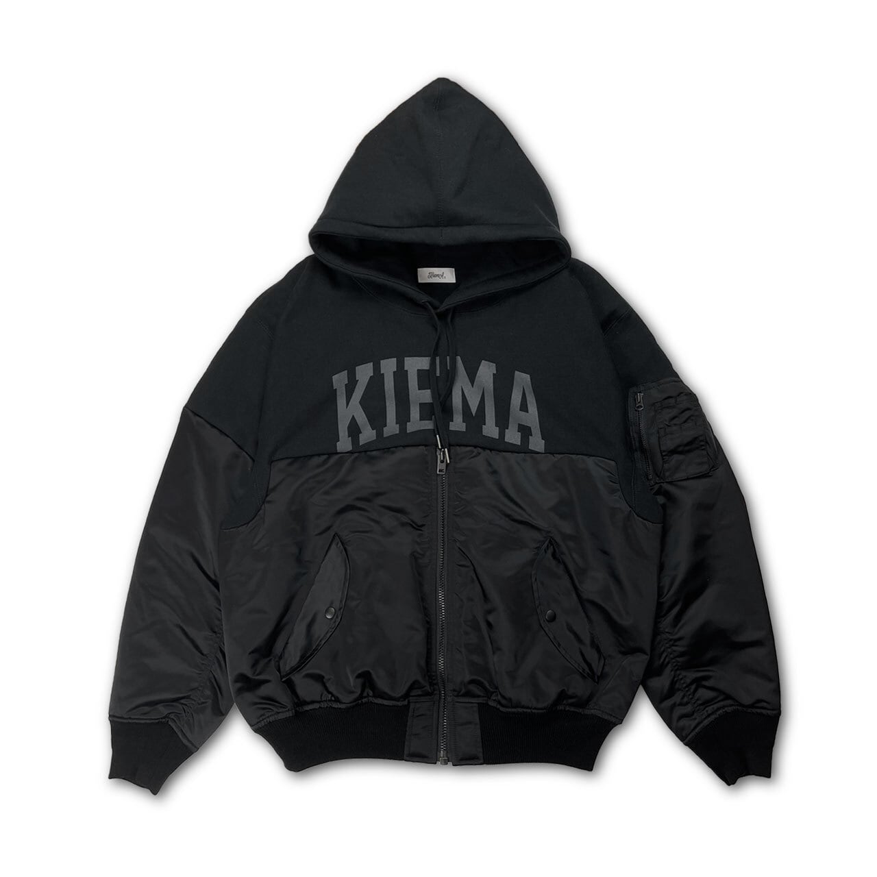 最終値下げ！KiEMA/キーマ/MA-1 MIXED HOODIE