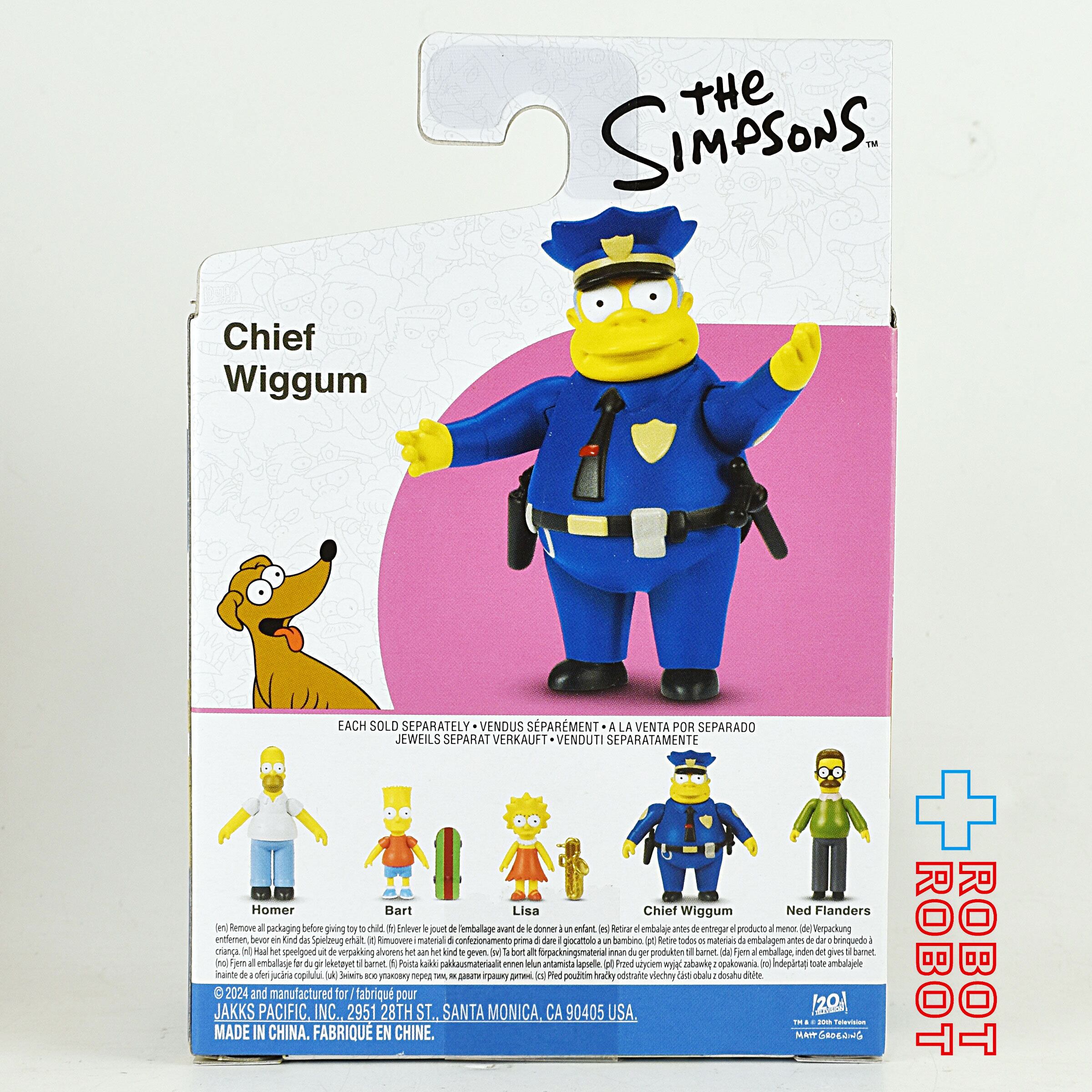 シンプソンズ 2024 ウィガム署長 2.5インチ アクションフィギュア 未