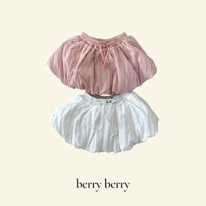 【2点送料無料】«予約»«ジュニアサイズあり»«berry berry» バルーンスカート 2colors