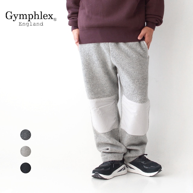 【SALE 50%OFF】Gymphlex [ジムフレックス] KNEE PANTS [GY-E0026 RWB] ニーパンツ・フリースパンツ・ニットパンツ・アクティブパンツ・キャンプ・アウトドア・スポーツ　MEN'S [2021AW]