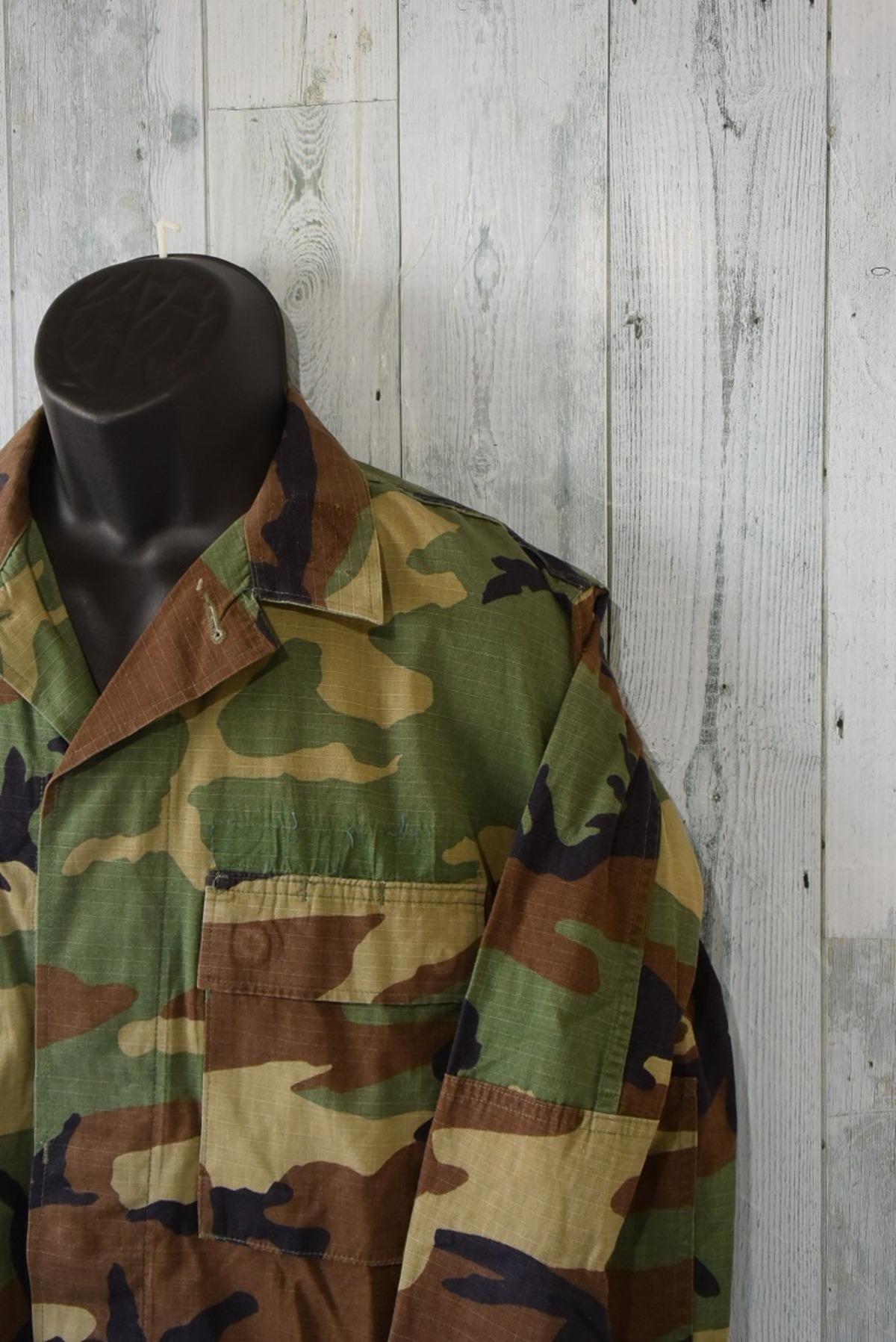 96年製ミリタリーBDUジャケット 米軍放出品(MEDIUM-LONG) RankC 