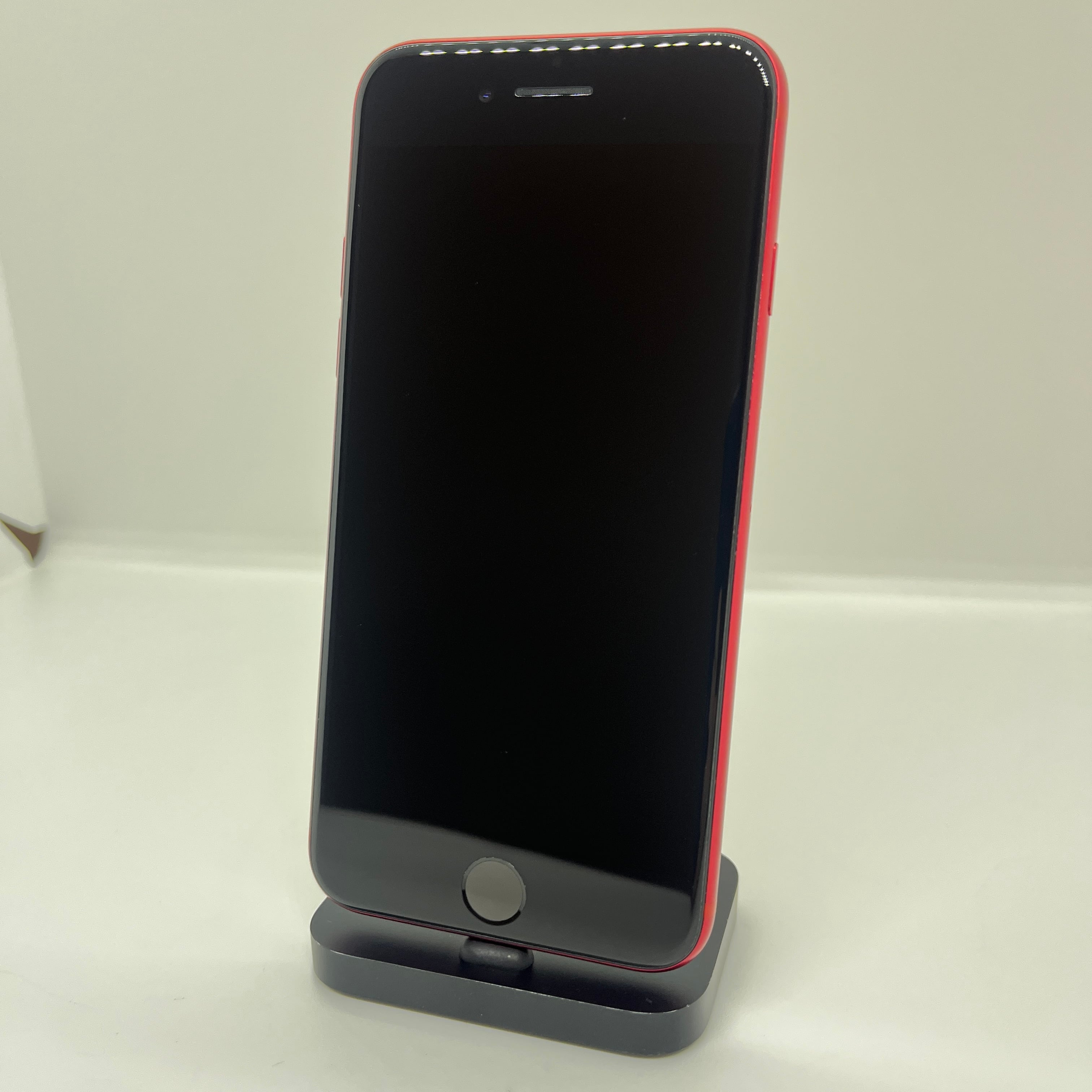 バッテリー最大容量100％】iPhoneSE2 64GB レッド【SIMロック解除済み
