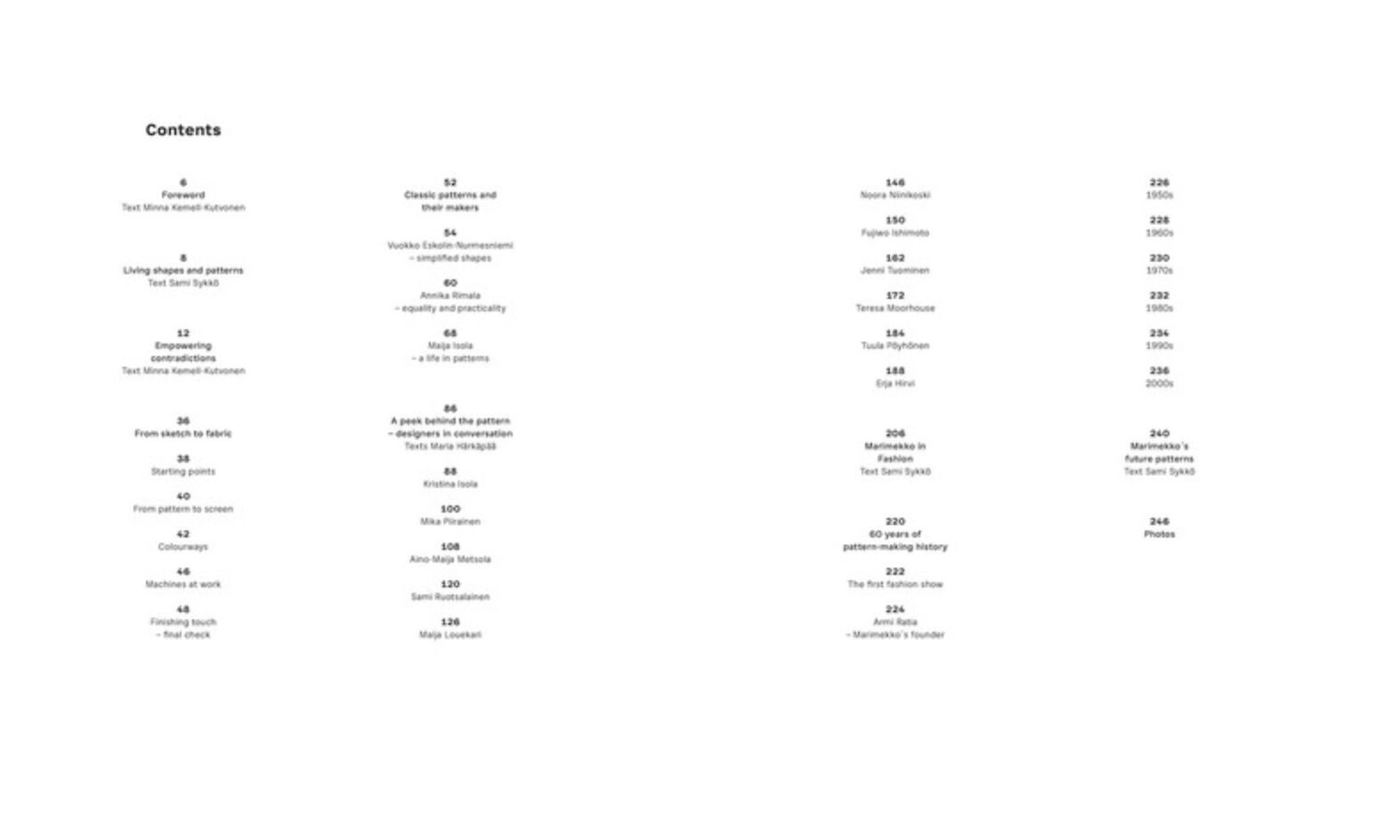 NEW marimekko Patern Book (Finnish) 【新作】2012 A/W マリメッコ パターンブック（フィンランド語）