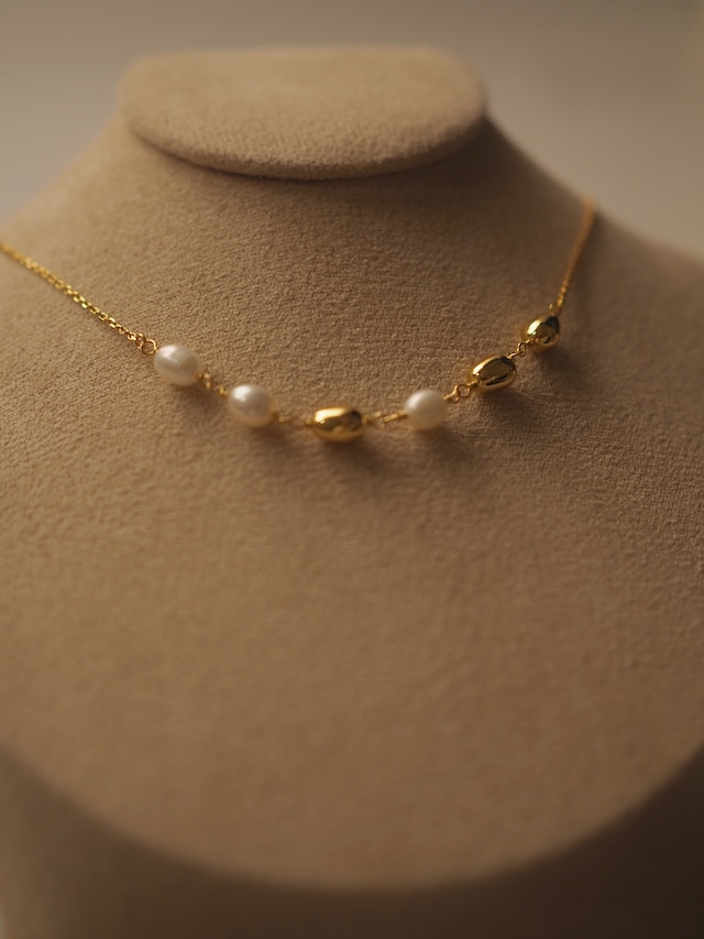 【A Lovely DayⅡ】Pearl丨Necklace丨Silver925丨K18 Plating