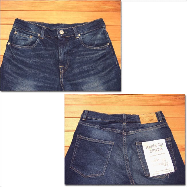 D.M.G ドミンゴ 13-761D 28-3 5Pアンクルスリムデニムパンツ D.M.G ドミンゴ 13-761D 28-3 5Pアンクルスリムデニムパンツ