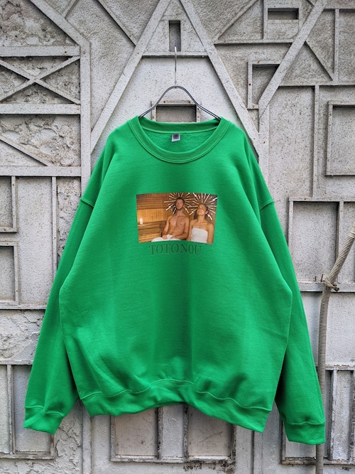 "深緑" original TOTONOU sweat / GREEN