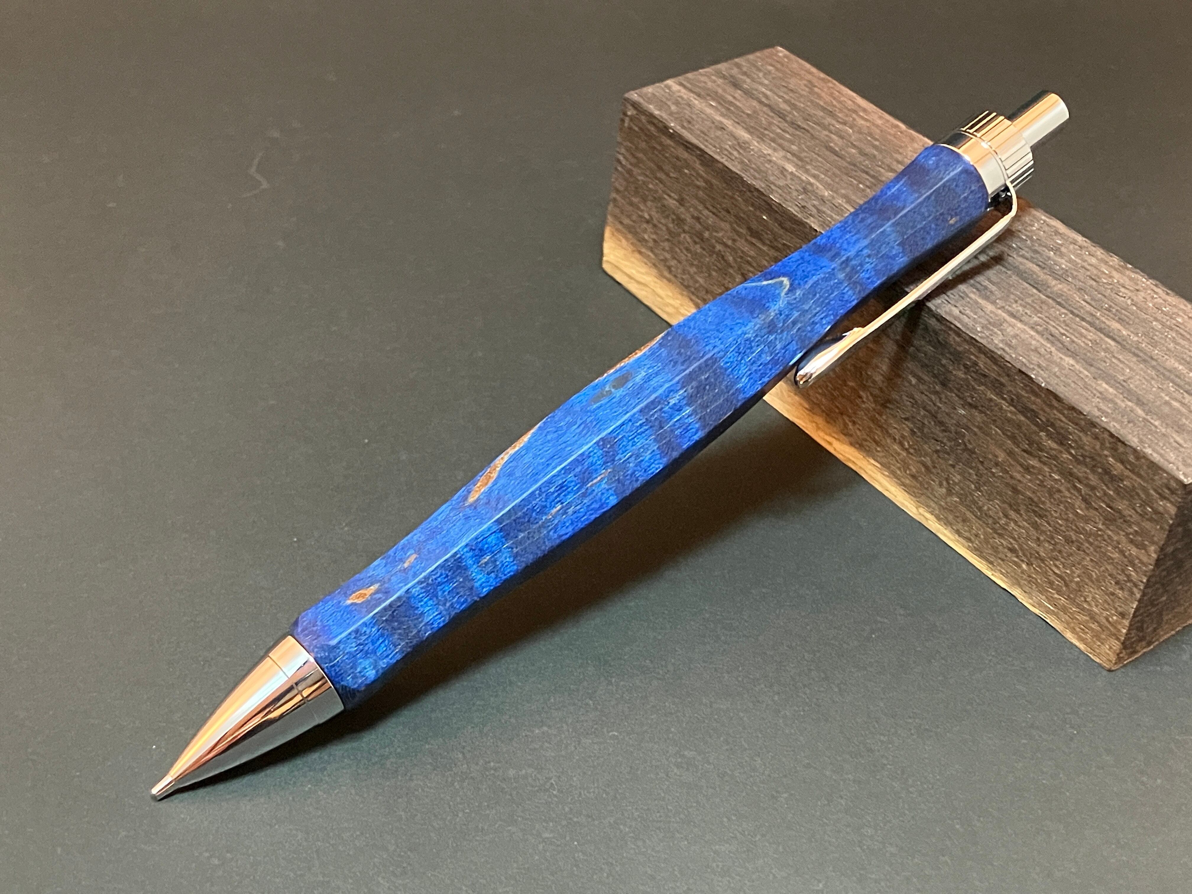 スタビライズドメイプル】六角流線形木軸ペンHSL-1 | Pichio Craft