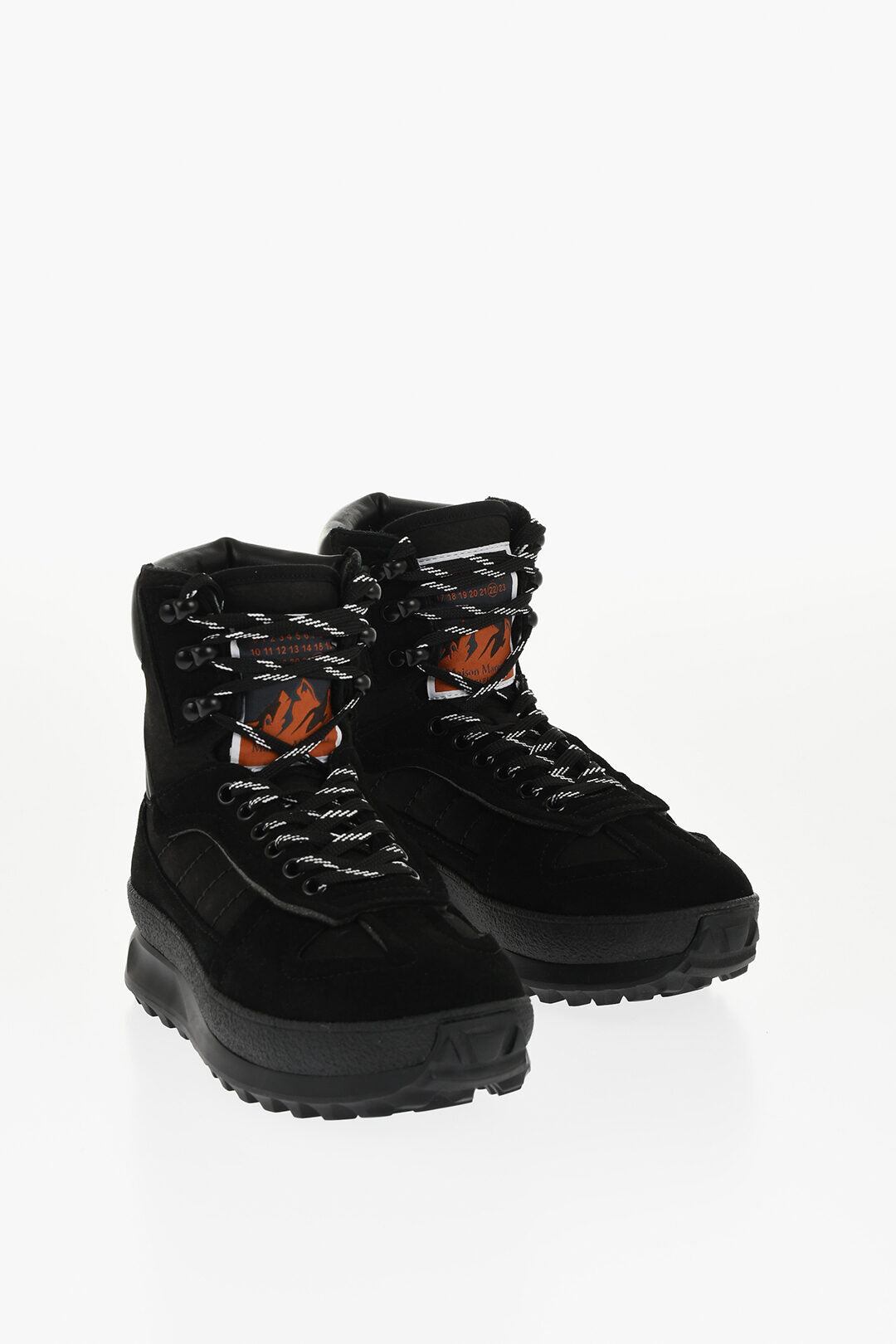 MAISON MARGIELA メゾンマルジェラ スニーカー カーフレザー・スエード・ファブリック