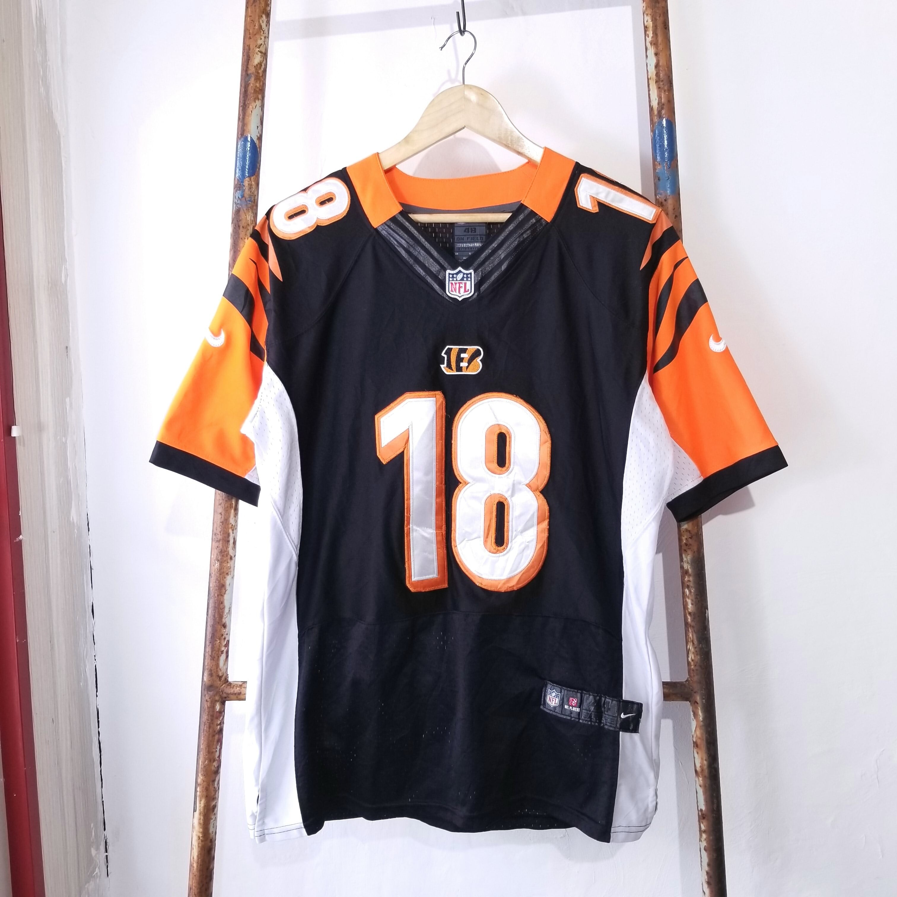 G-3 ゲームシャツ 古着 US アメリカ 輸入 NIKE ナイキ NFL GREEN