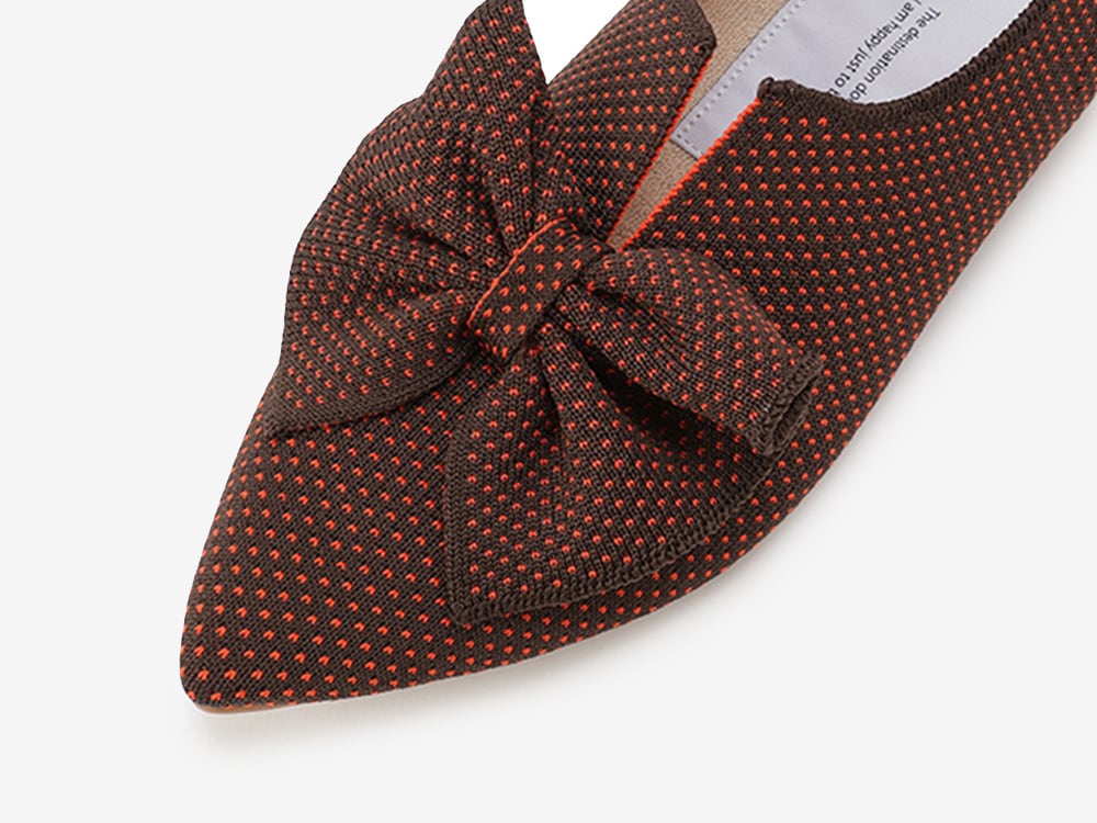 pointed-BUTTFEE / BROWN & ORANGE | Offen