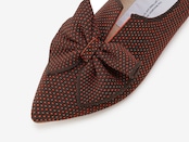 pointed-BUTTFEE / BROWN & ORANGE