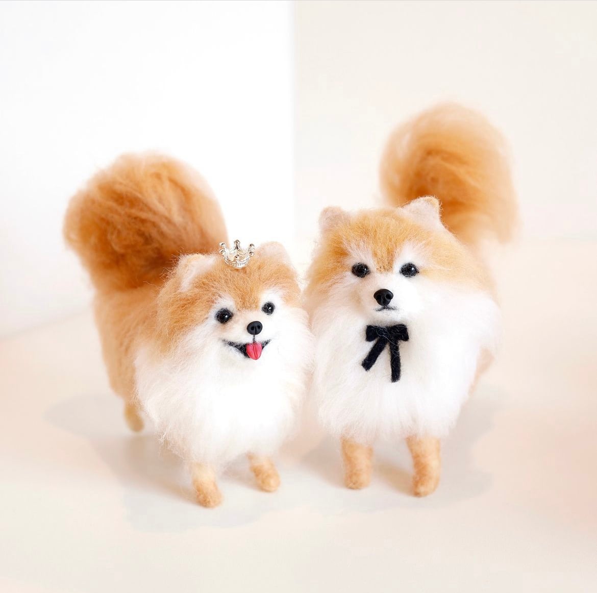 ポメラニアン（レッド）お座りポーズ ポメラニアン（レッド）お座りポーズ