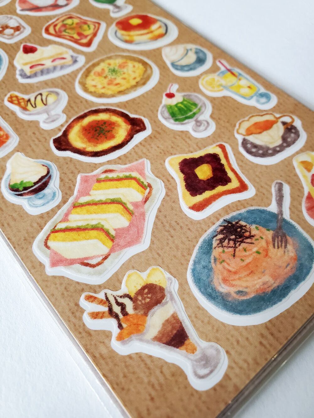 こころときめくステッカーシール フード 81800 純喫茶 | 文具雑貨 RAIN
