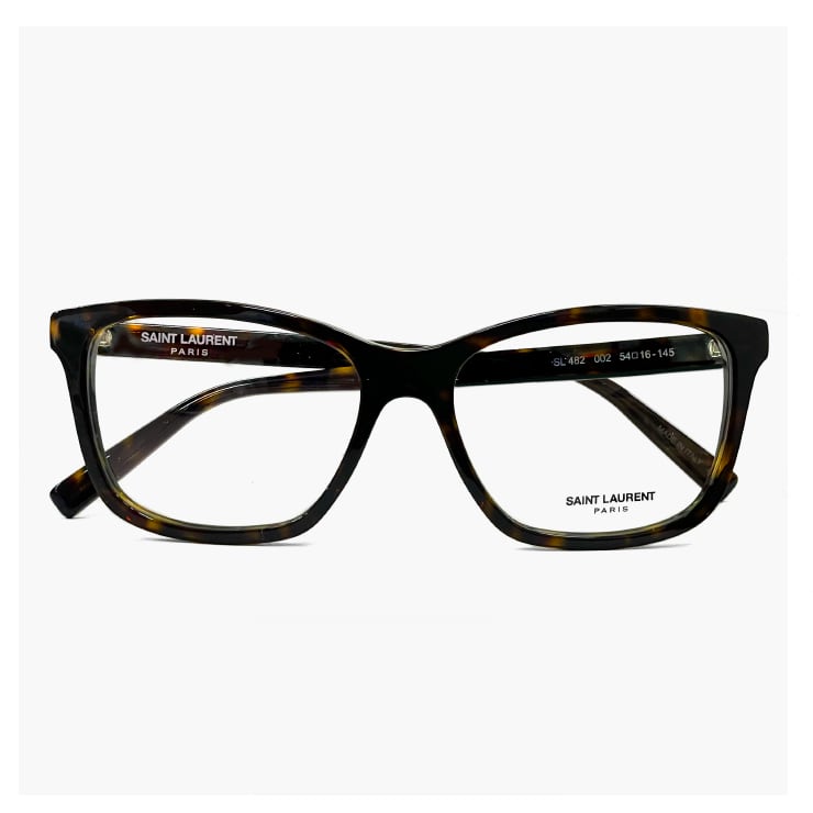 【新品】 サンローラン メンズ メガネ SAINT LAURENT sl482 002 眼鏡 男性用 ウェリントン SAINTLAURENT アジアンフィット モデル 正規品