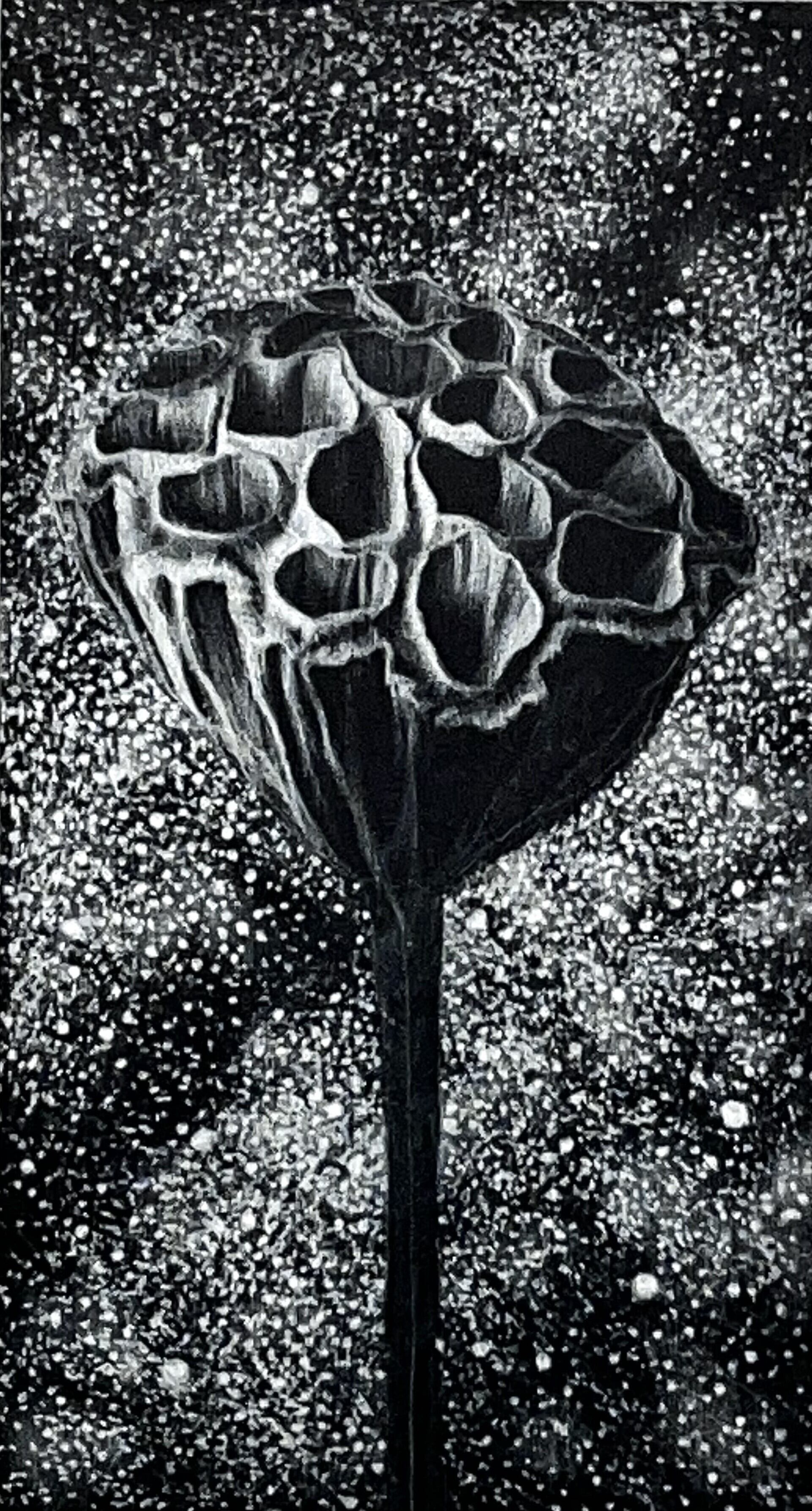 小河原康男銅板画みぎわyasuo ogawara