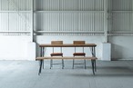 SK BENCH/ベンチ/クロカワ/オーク材/W1500mm/送料無料(北海道・沖縄・離島除く)