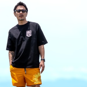 RESORT POCKET TEE/BLACK