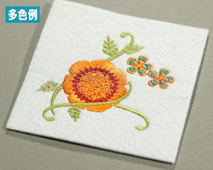 刺繍オプション：花