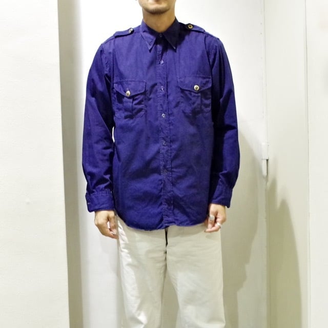 Vintage American Legion Poplin Shirt / アメリカン レジオン