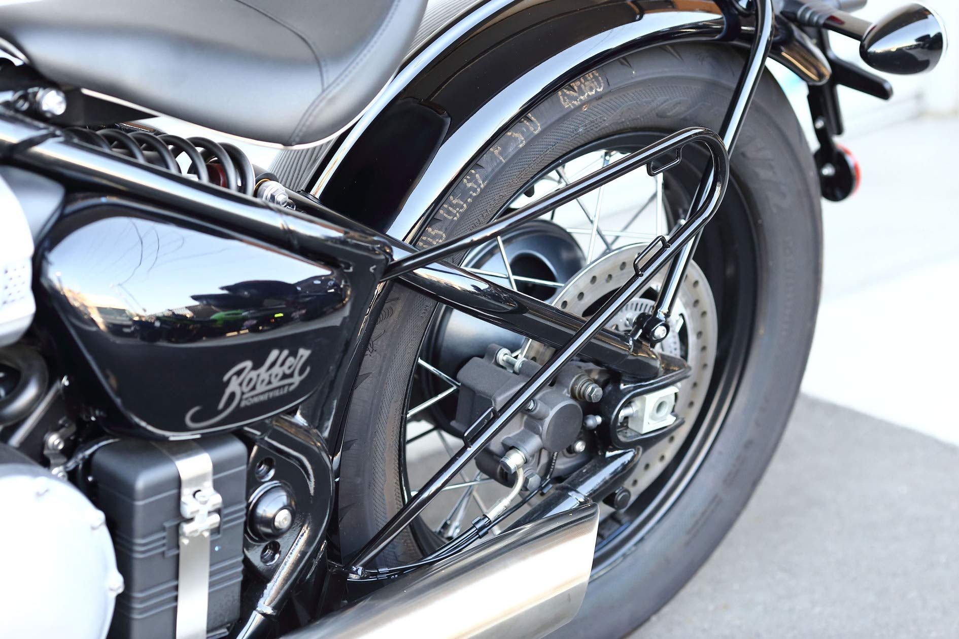 キジマ(Kijima) バイクパーツ サイドバッグサポート スチール製
