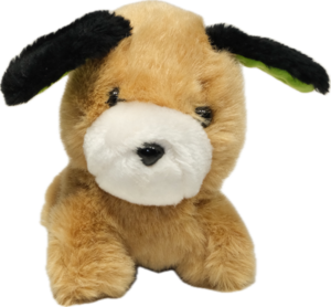 Old Stuffed Toy: inner color dog
