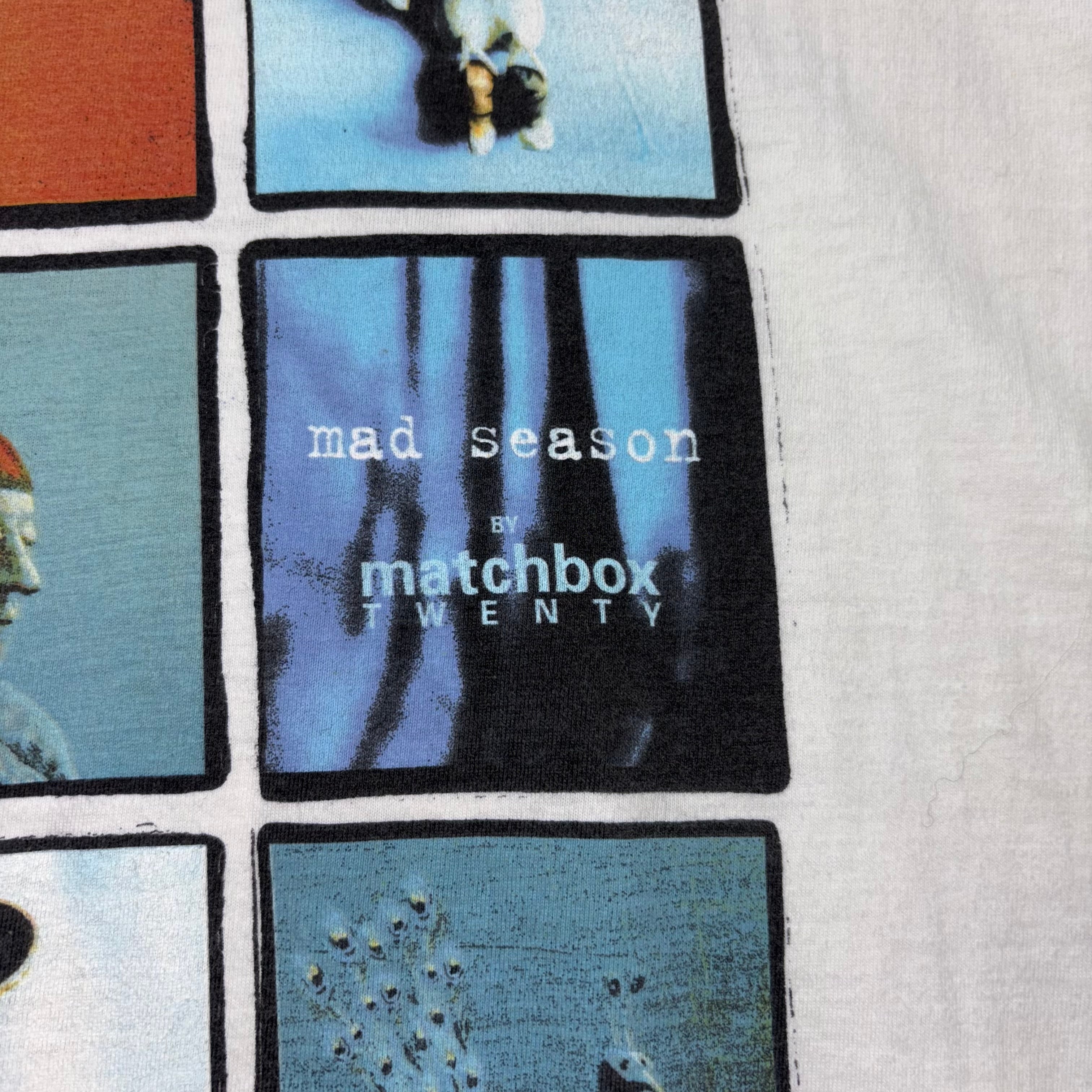 vintage 2000's Matchbox Twenty music tour tee “mad season” | NOIR