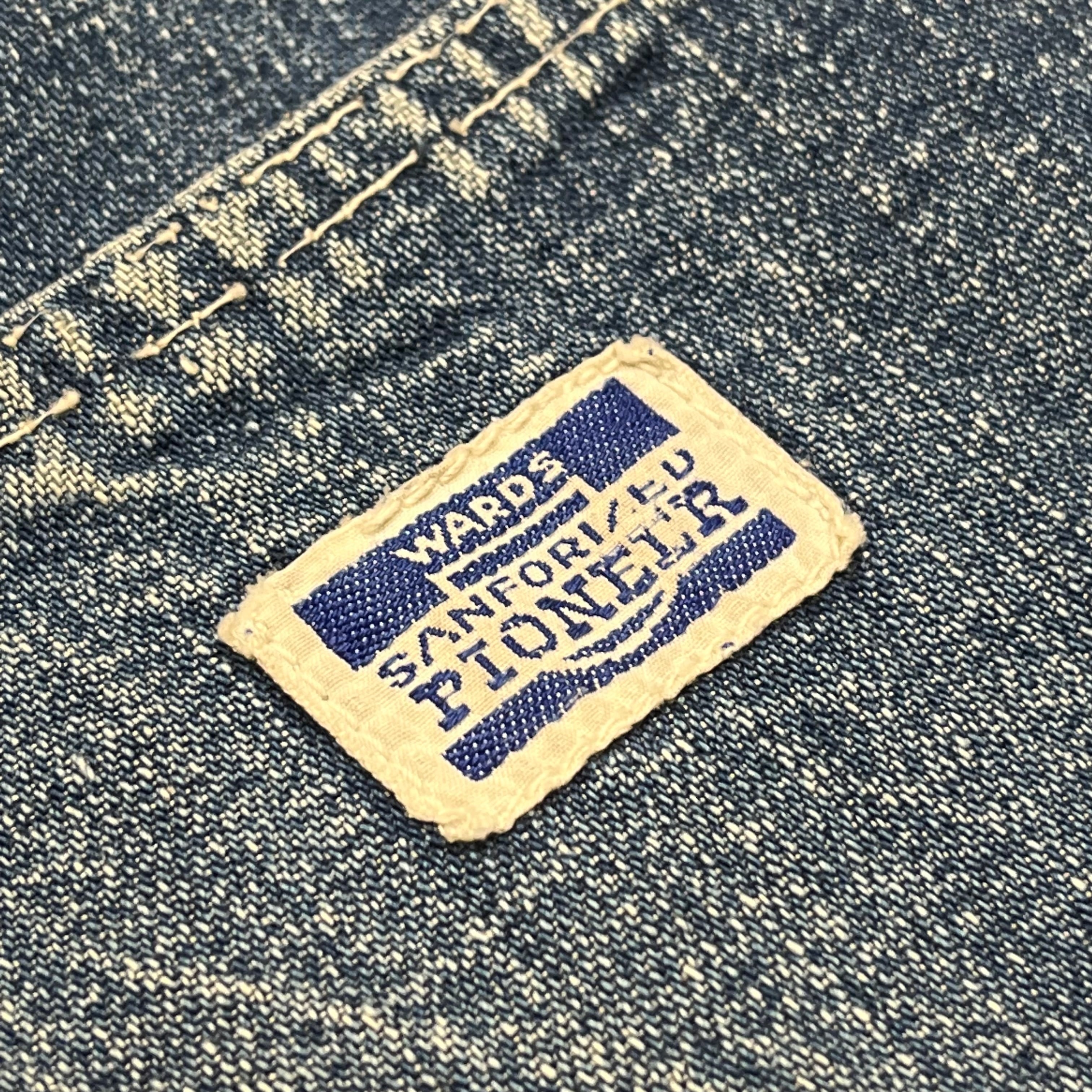30s Montgomery Ward Denim Coverall 30年代 モンゴメリーワード 30s Montgomery Ward Denim Coverall 30年代 モンゴメリーワード