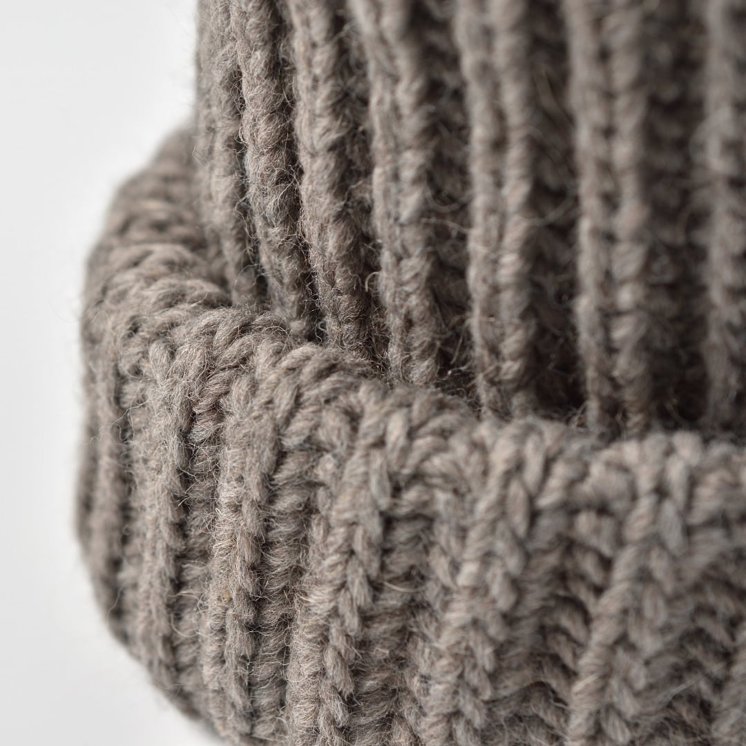 ARMEN アーメン 3 HOLDING RIB CAP 畦ニットキャップ
