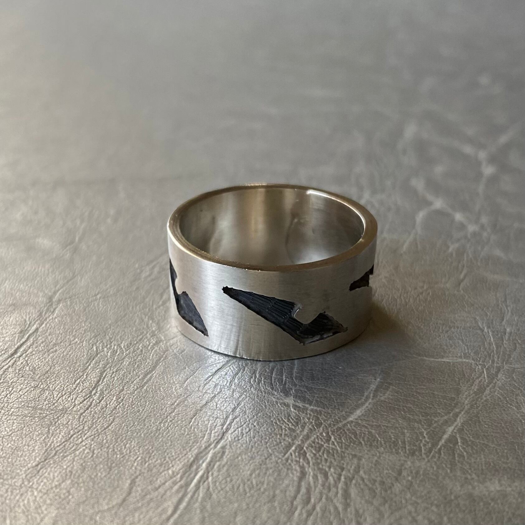 Vintage 80s USA Mexico silver 925 design mens ring アメリカ