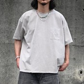 ANACHRONORM / PIGMENT DYED POCKET S/S T-S