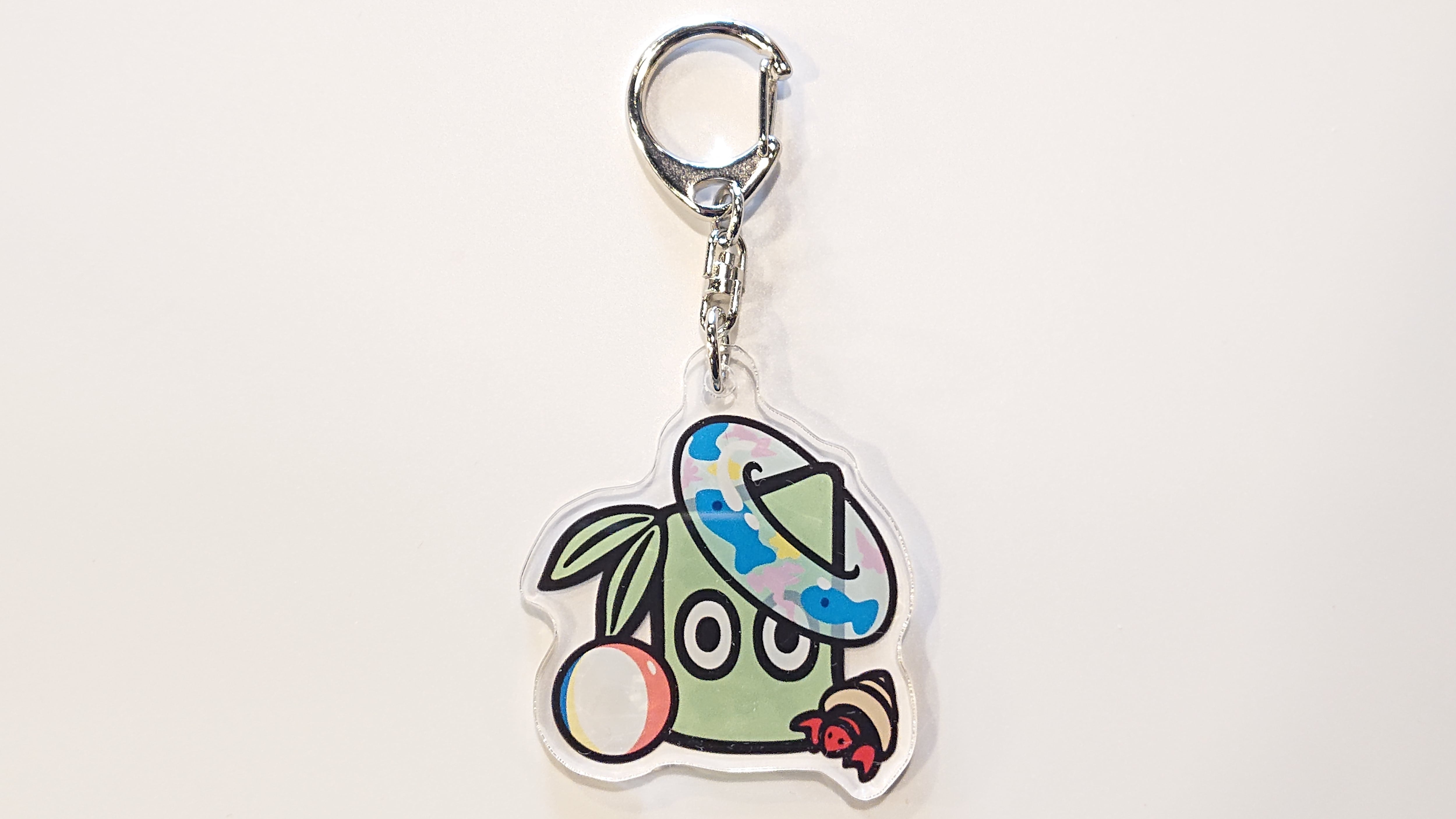 【夏期限定】砂浜シークン アクリルキーホルダー