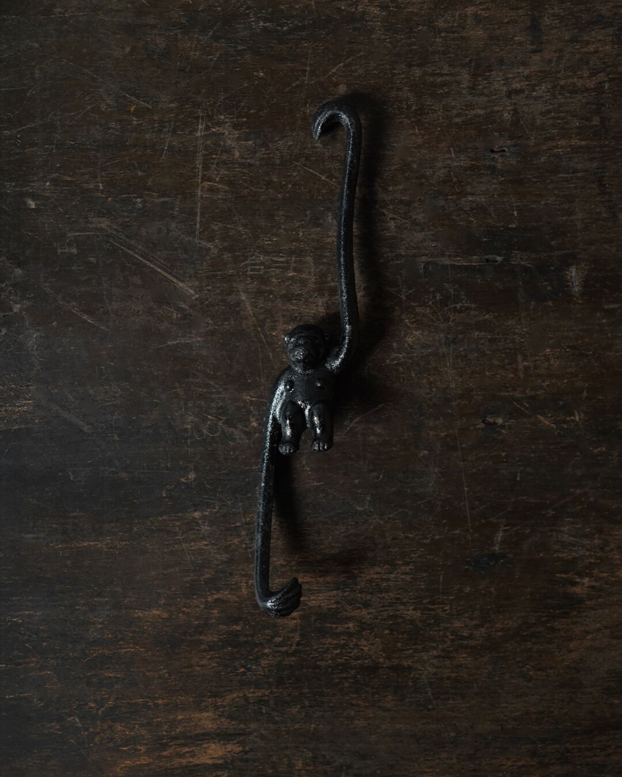 フック　猿　南部鉄器　B　/　岩手